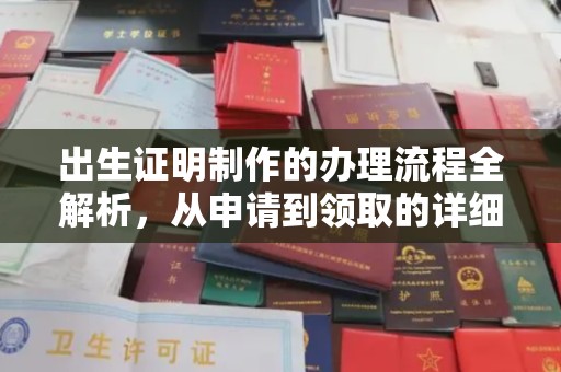 怒江出生证明制作的办理流程全解析，从申请到领取的详细指南